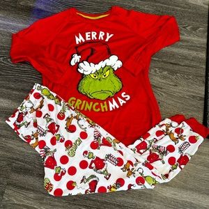 The grinch pajamas